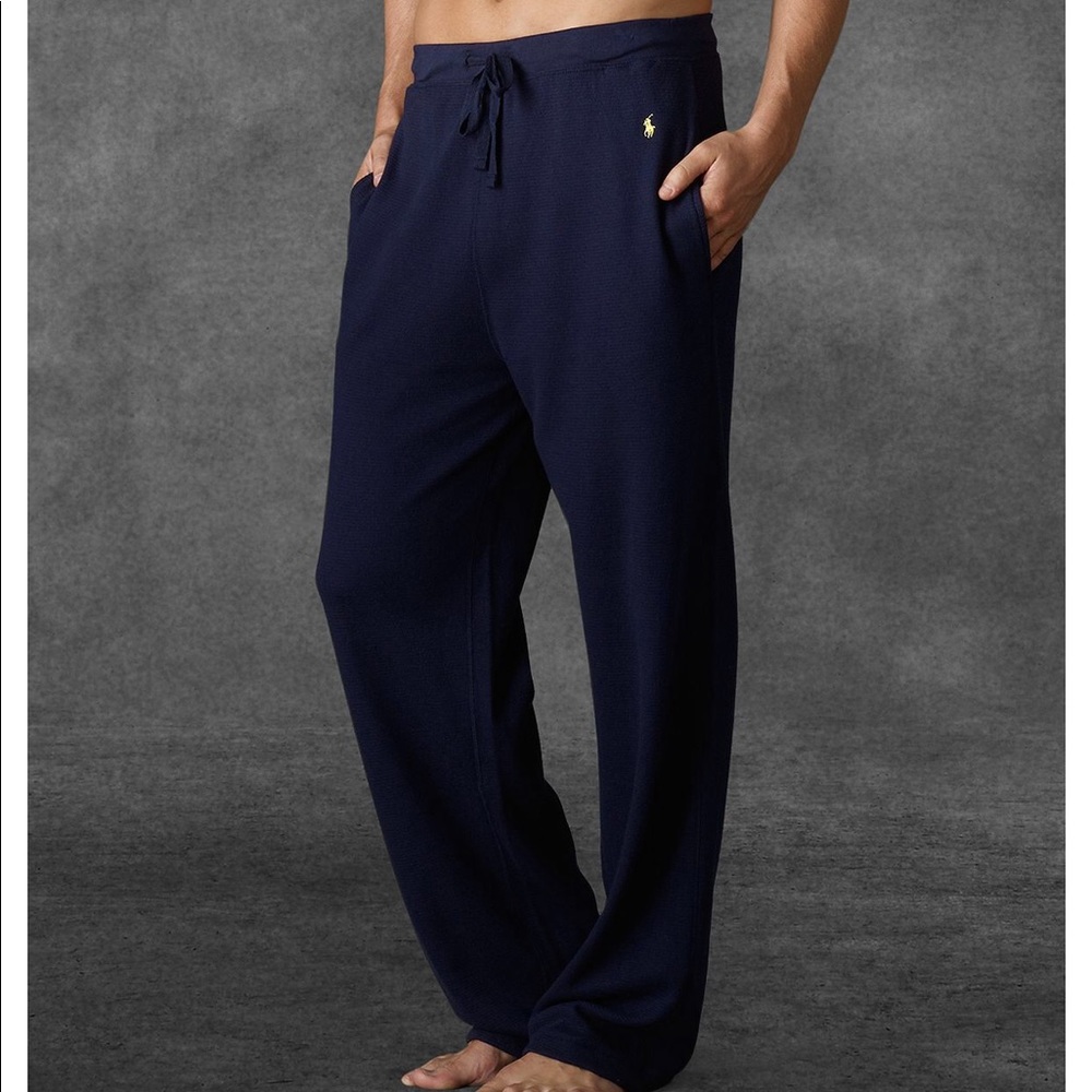 Polo Ralph Lauren Men's Waffle Knit Lounge Pants